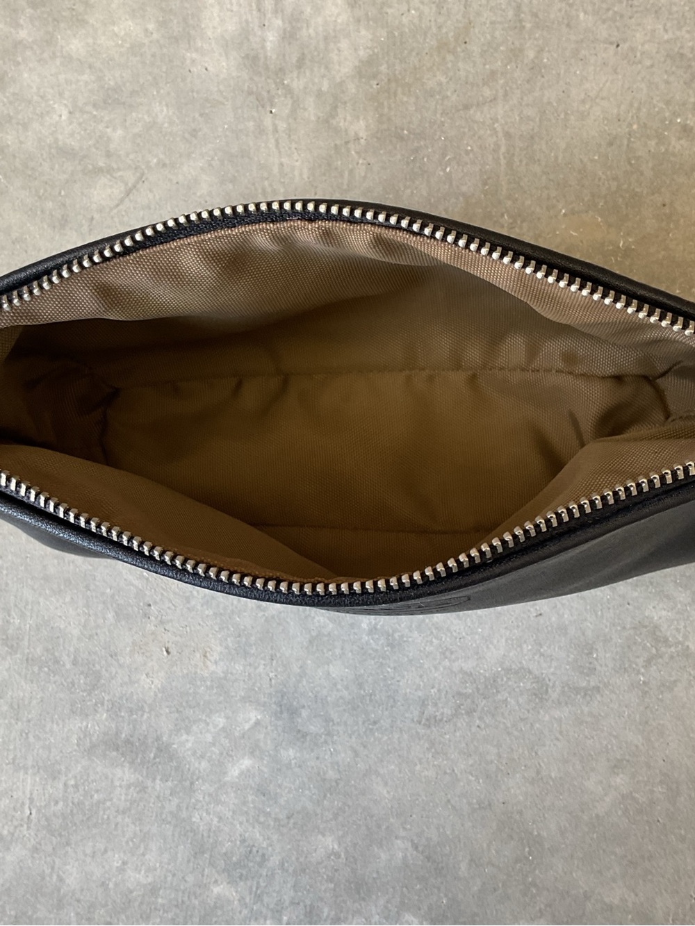 Coach Black Leatherware Cosmetic Bag - Picture 9 of 10